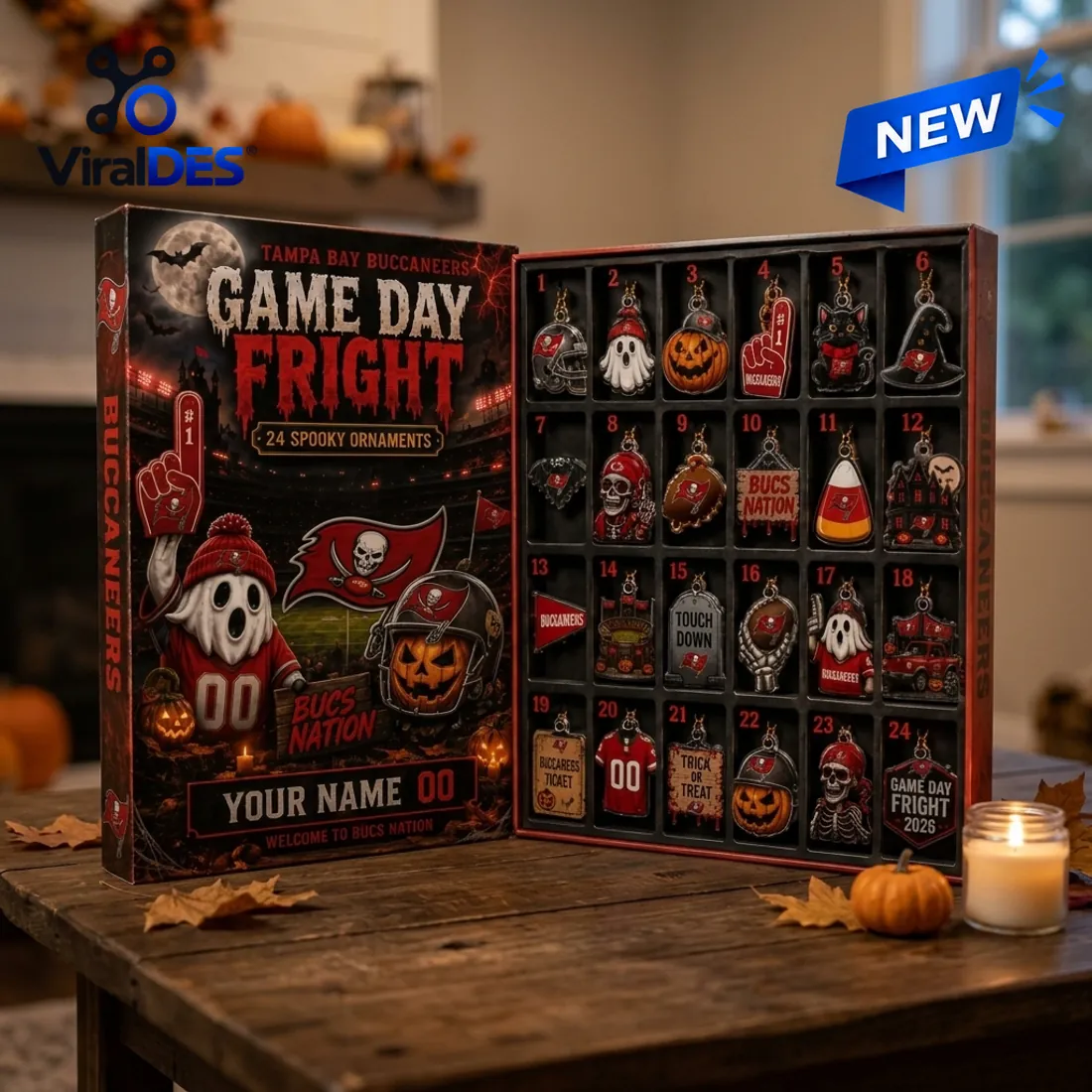 Tampa Bay Buccaneers Halloween 2026 Advent Calendar Tampa Bay Buccaneers Halloween 2026 Advent Calendar