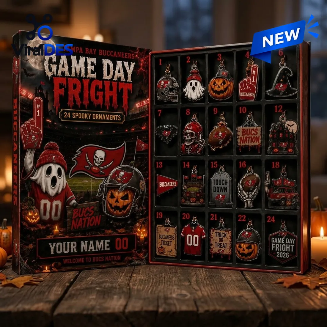 Tampa Bay Buccaneers Halloween 2026 Advent Calendar Tampa Bay Buccaneers Halloween 2026 Advent Calendar