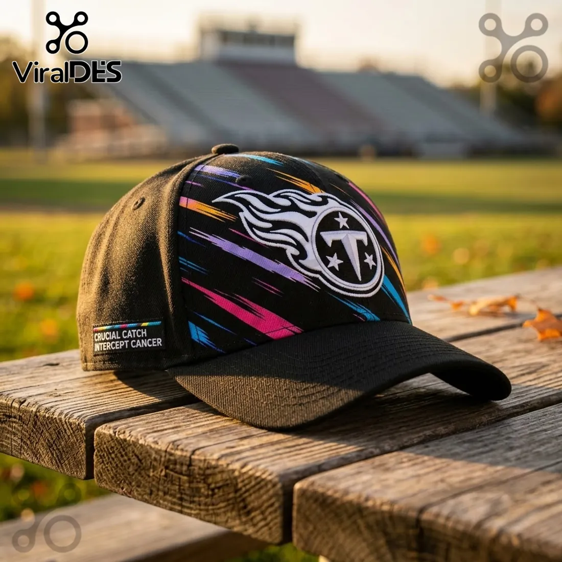 Tennessee Titans NFL Crucial Catch Black Cap Tennessee Titans NFL Crucial Catch Black Cap