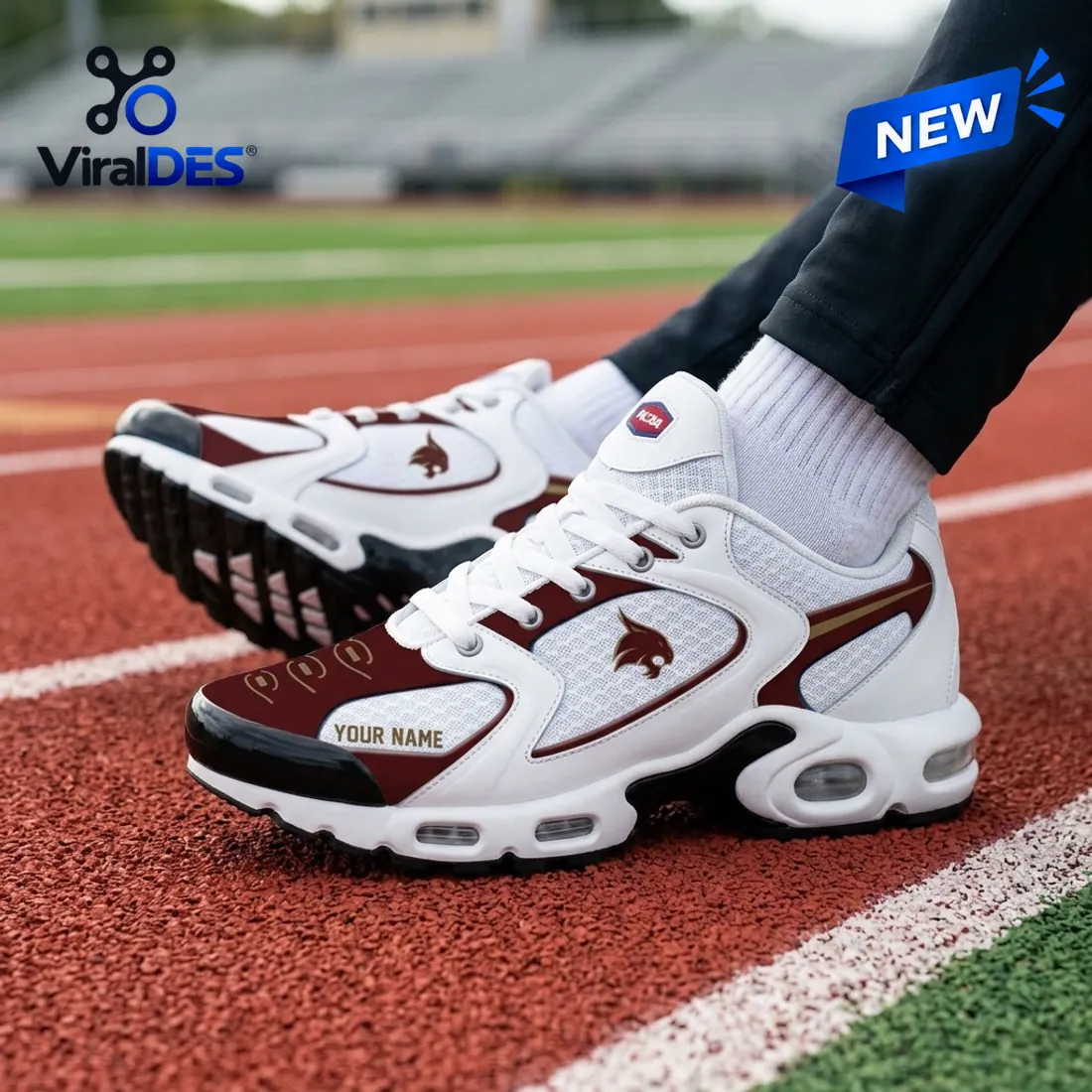 Texas State Bobcats Personalized Air Max Plus Sneakers Texas State Bobcats Personalized Air Max Plus Sneakers