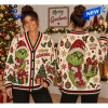 The Grinch Festive Holiday Knitted Cardigan The Grinch Festive Holiday Knitted Cardigan