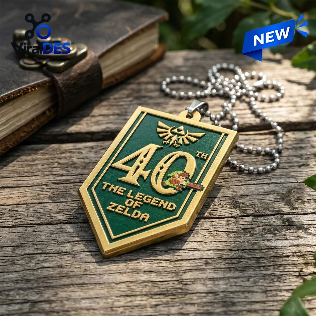 The Legend of Zelda 40th Anniversary Acrylic Car Ornament The Legend of Zelda 40th Anniversary Acrylic Car Ornament