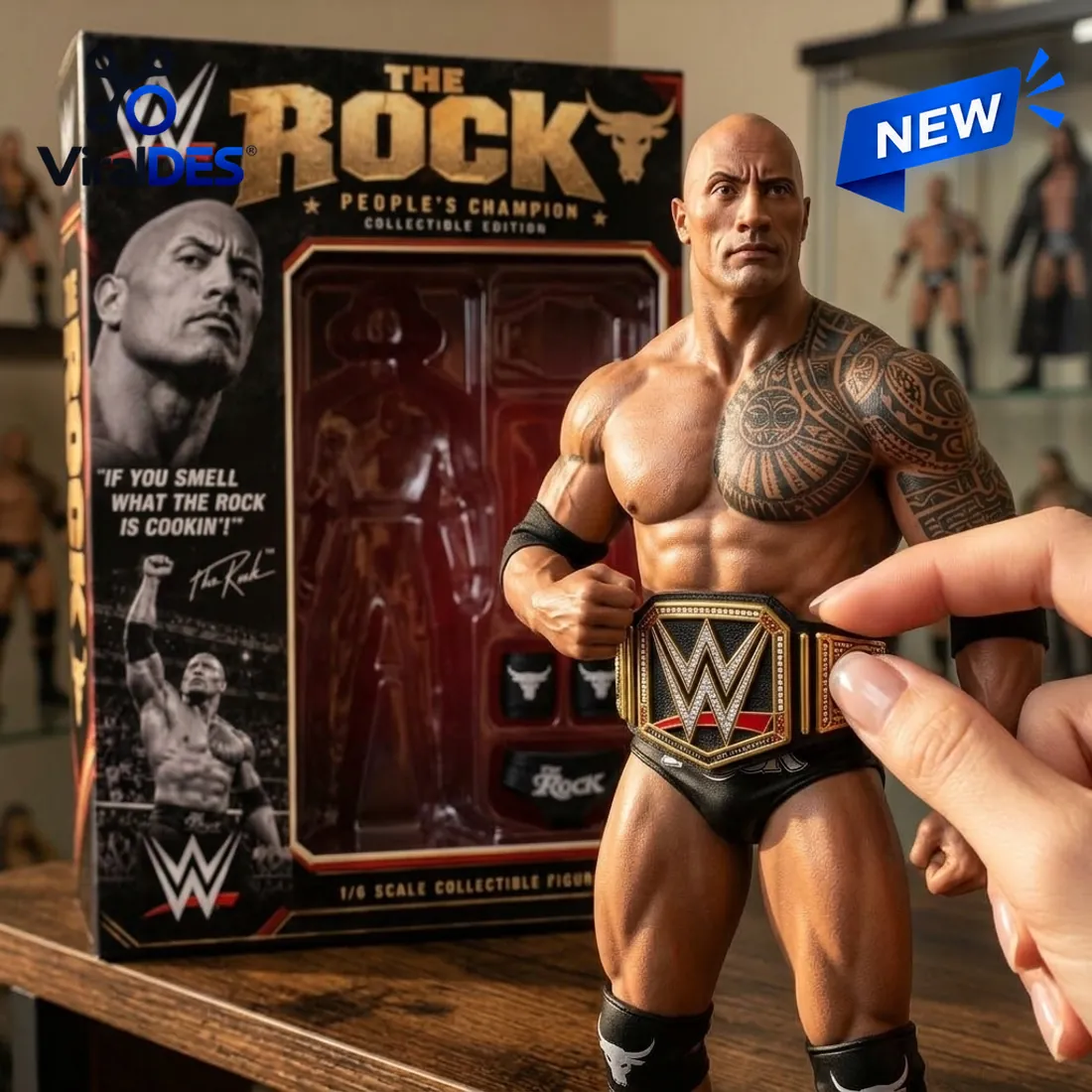 The Rock Collectible Action Figure The Rock Collectible Action Figure