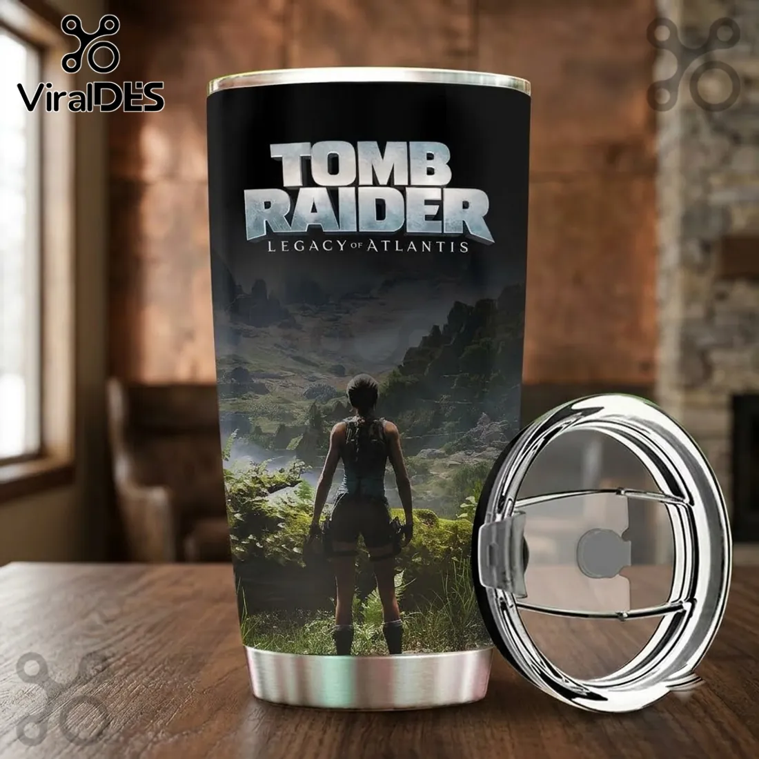 Tomb Raider Legacy of Atlantis Lara Croft Tumbler Tomb Raider Legacy of Atlantis Lara Croft Tumbler