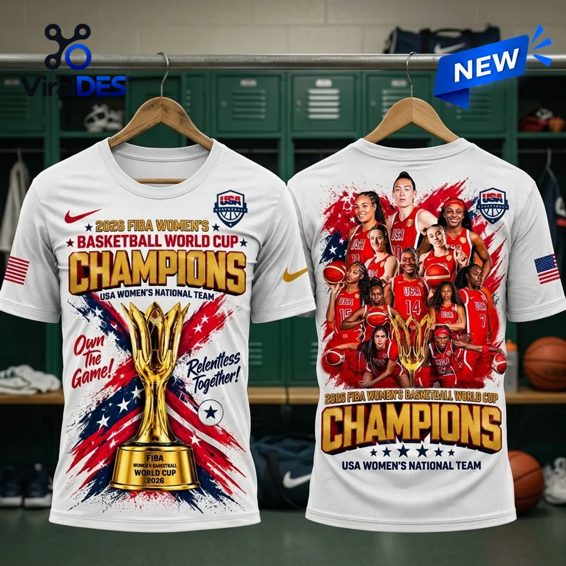 USA Women’s Basketball 2026 World Cup Champions Shirt USA Women’s Basketball 2026 World Cup Champions Shirt