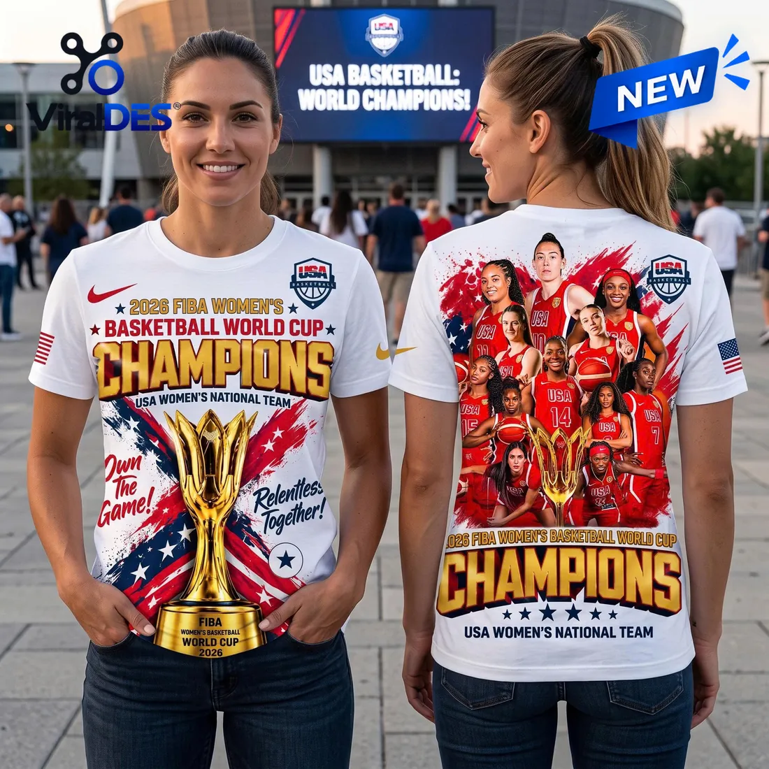 USA Women’s Basketball 2026 World Cup Champions Shirt USA Women’s Basketball 2026 World Cup Champions Shirt