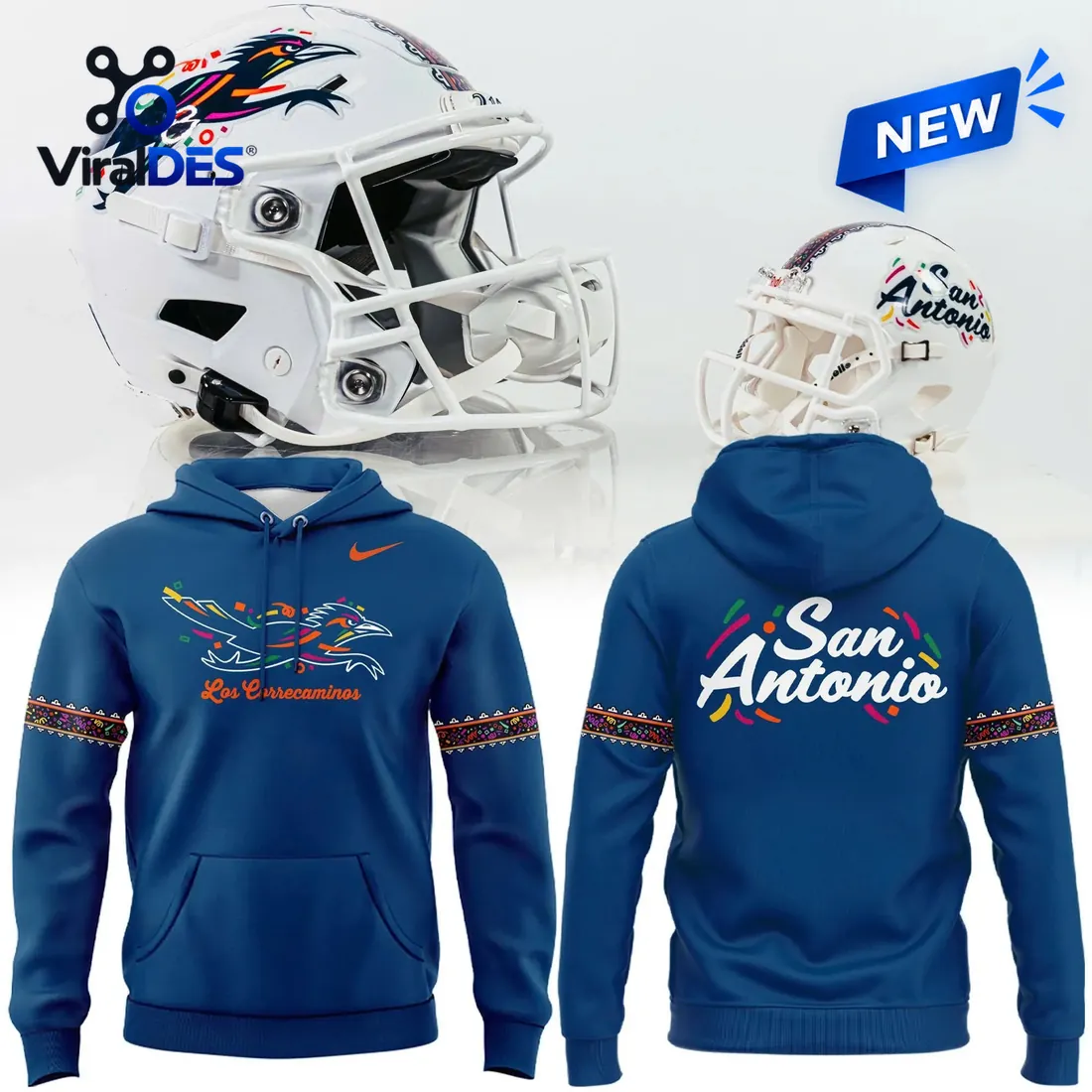 UTSA Roadrunners Blue Hispanic Heritage Hoodie UTSA Roadrunners Blue Hispanic Heritage Hoodie