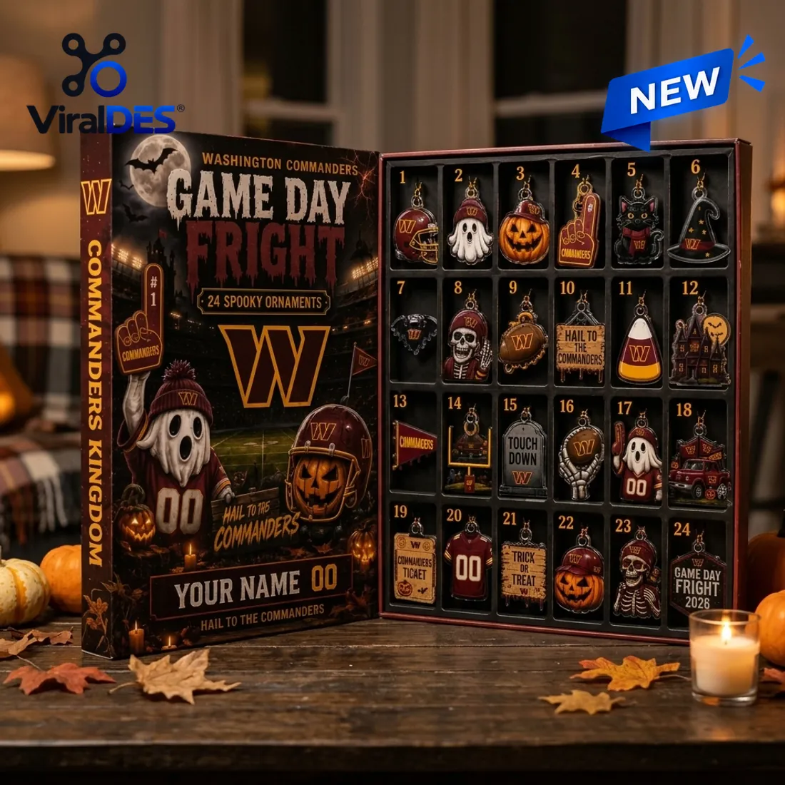 Washington Commanders Halloween 2026 Advent Calendar Washington Commanders Halloween 2026 Advent Calendar