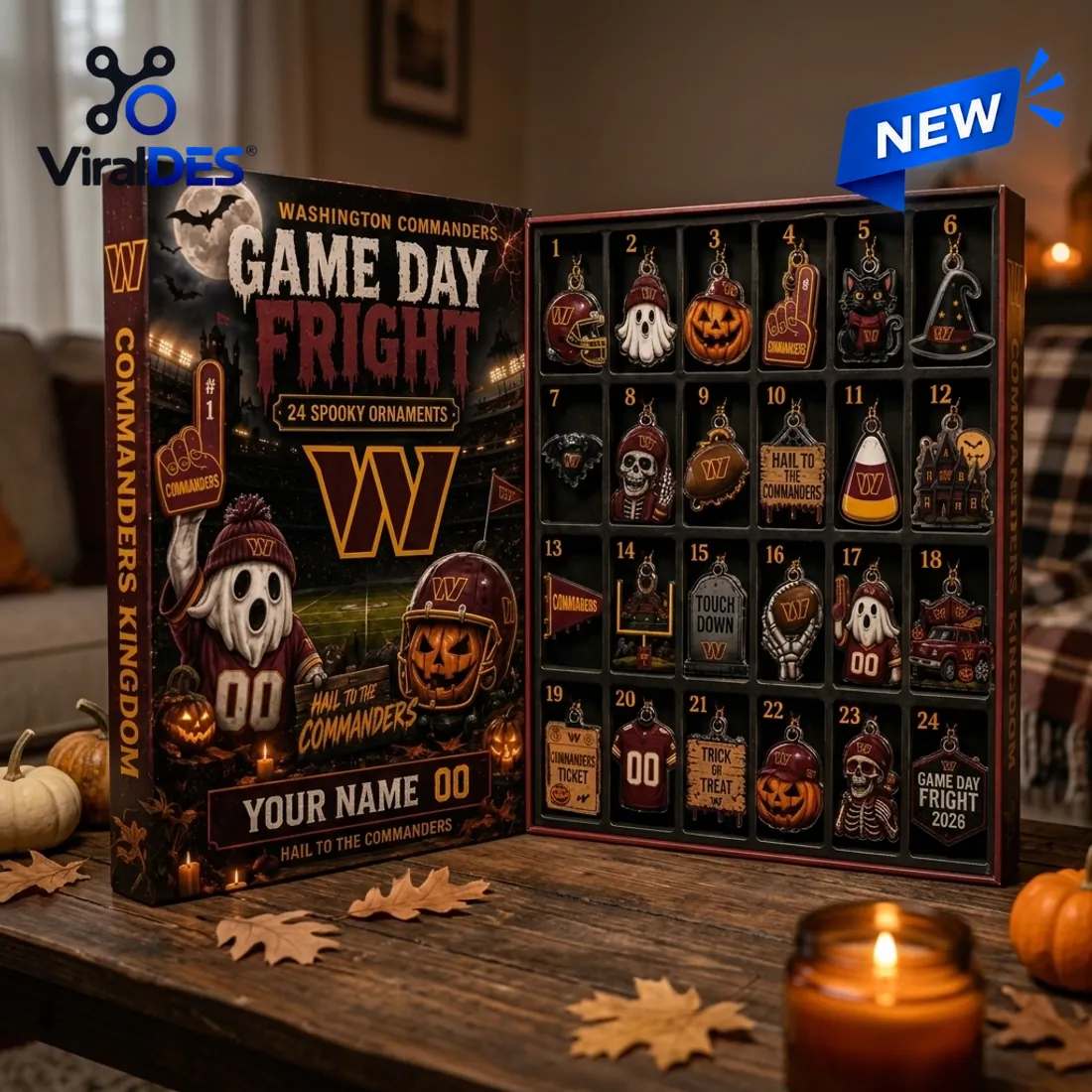 Washington Commanders Halloween 2026 Advent Calendar Washington Commanders Halloween 2026 Advent Calendar