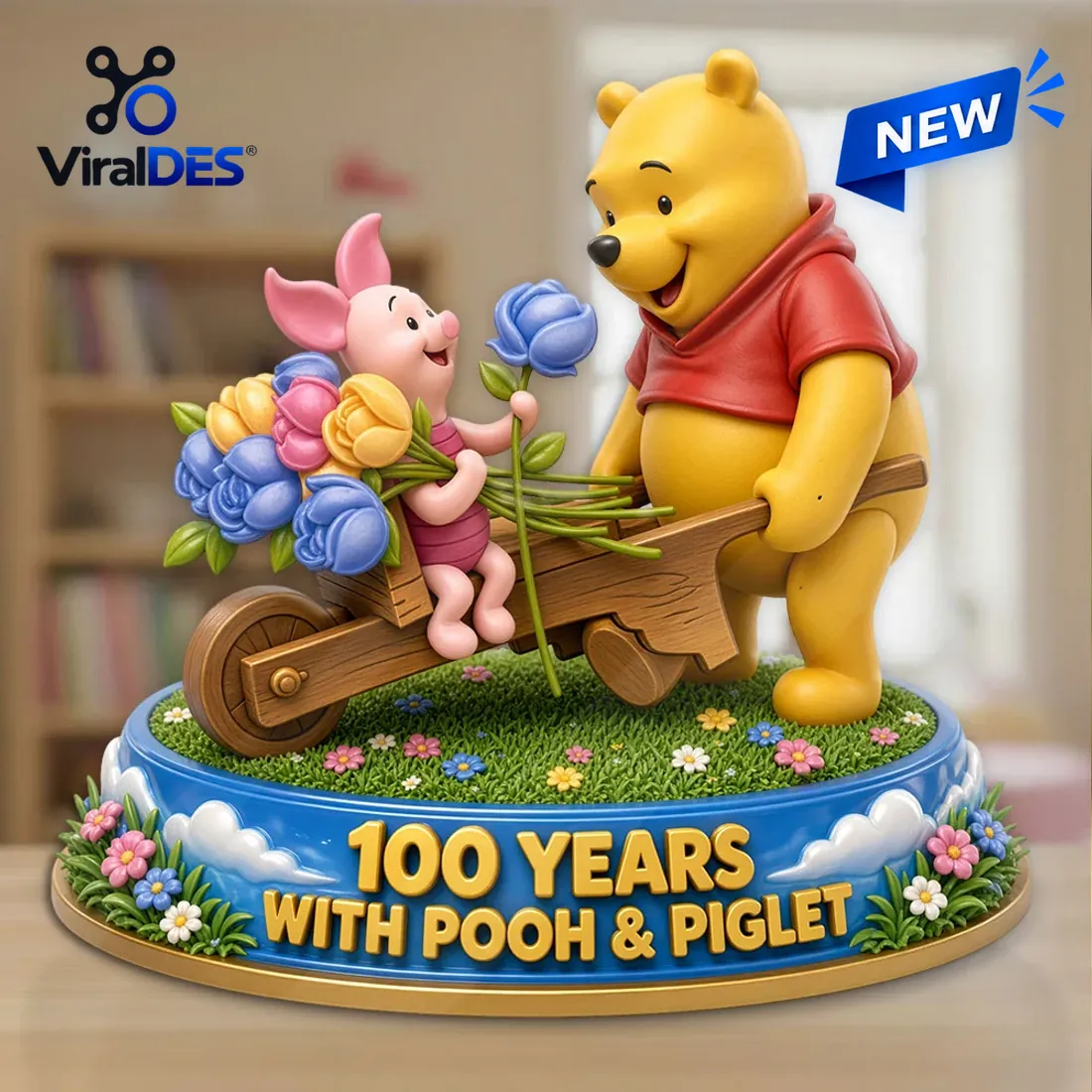 Winnie the Pooh 100th Anniversary Resin Figurine Winnie the Pooh 100th Anniversary Resin Figurine