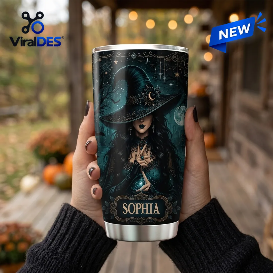 Witches Brew Salem Custom Name Tumbler Witches Brew Salem Custom Name Tumbler