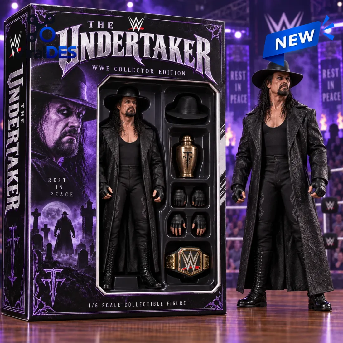 WWE Undertaker Action Figure WWE Undertaker Action Figure
