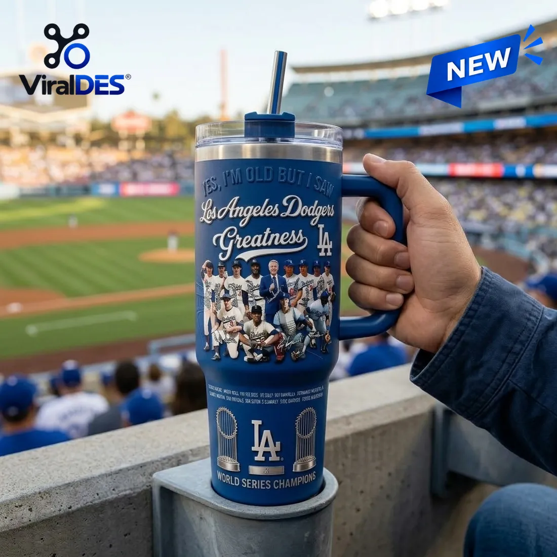 Yes, I’m Old But I Saw Los Angeles Dodgers Greatness Stanley Tumbler Yes, I’m Old But I Saw Los Angeles Dodgers Greatness Stanley Tumbler