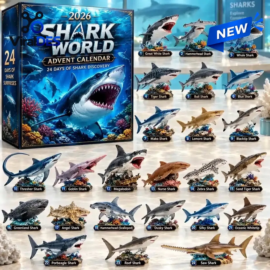 2026 Shark World Advent Calendar 2026 Shark World Advent Calendar