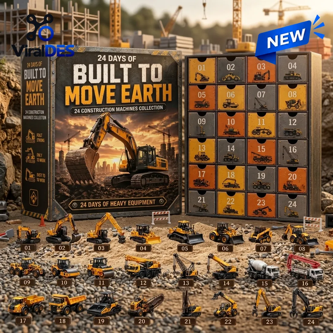 24 Days Of Built To Move Earth Construction Advent Calendar 24 Days Of Built To Move Earth Construction Advent Calendar