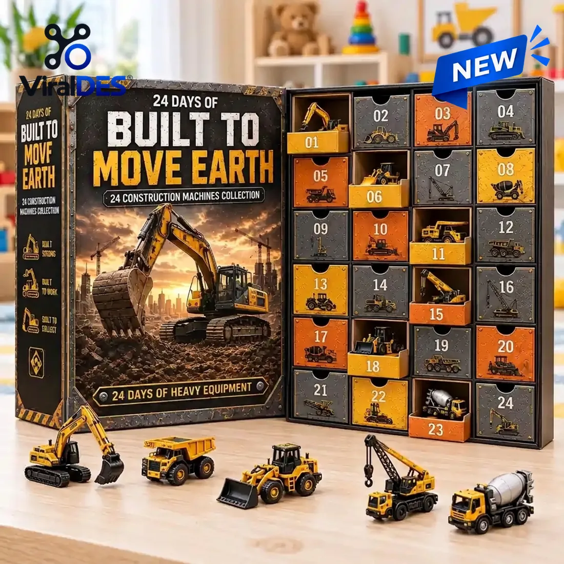 24 Days Of Built To Move Earth Construction Advent Calendar 24 Days Of Built To Move Earth Construction Advent Calendar