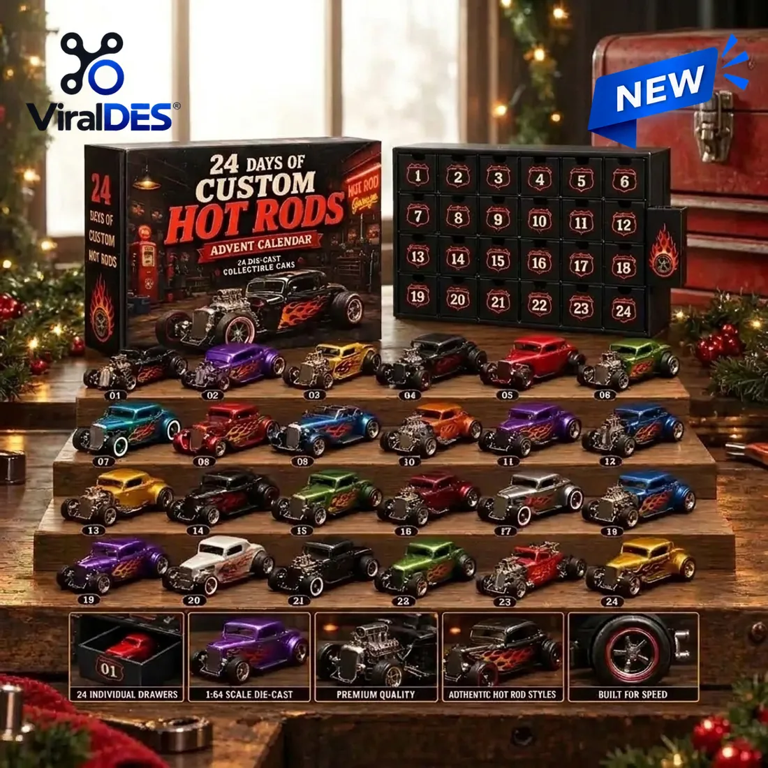 24 Days Of Custom Hot Rods Advent Calendar 24 Days Of Custom Hot Rods Advent Calendar