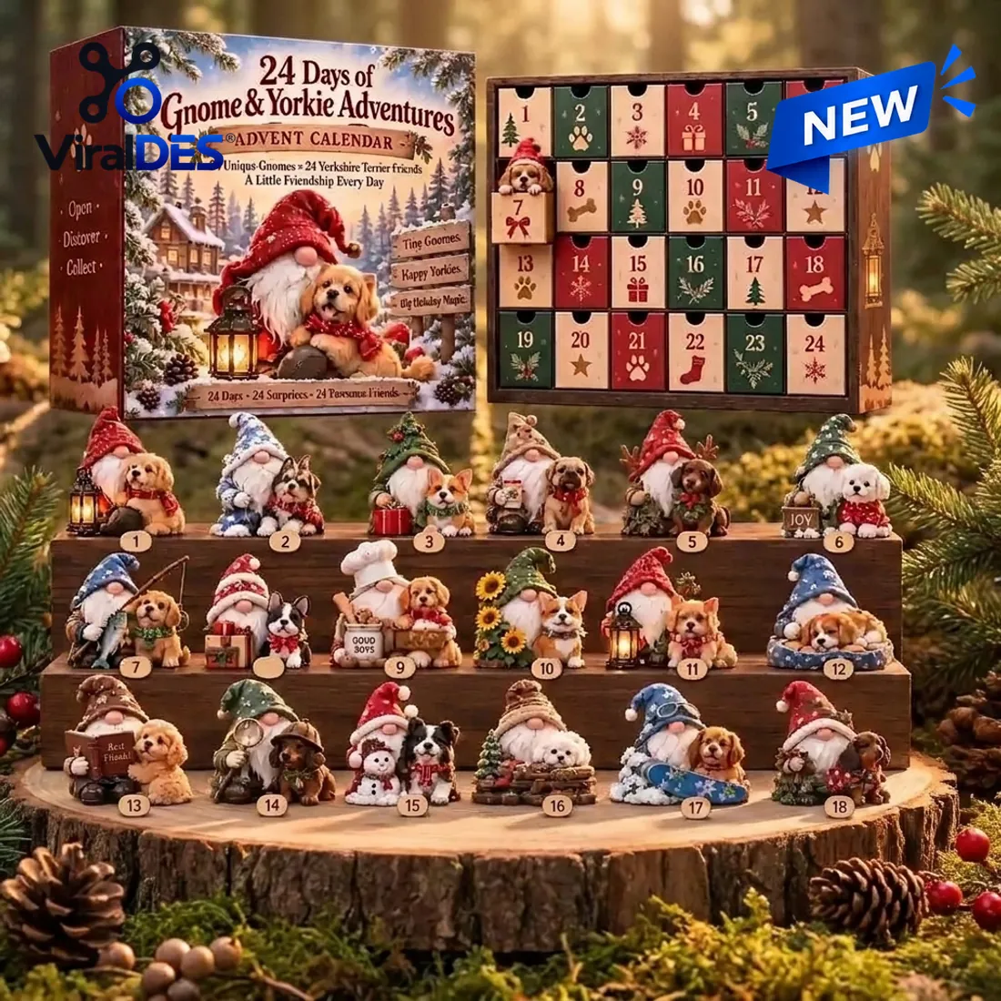 24 Days of Gnomes & Yorkie Adventures Advent Calendar 24 Days of Gnomes & Yorkie Adventures Advent Calendar