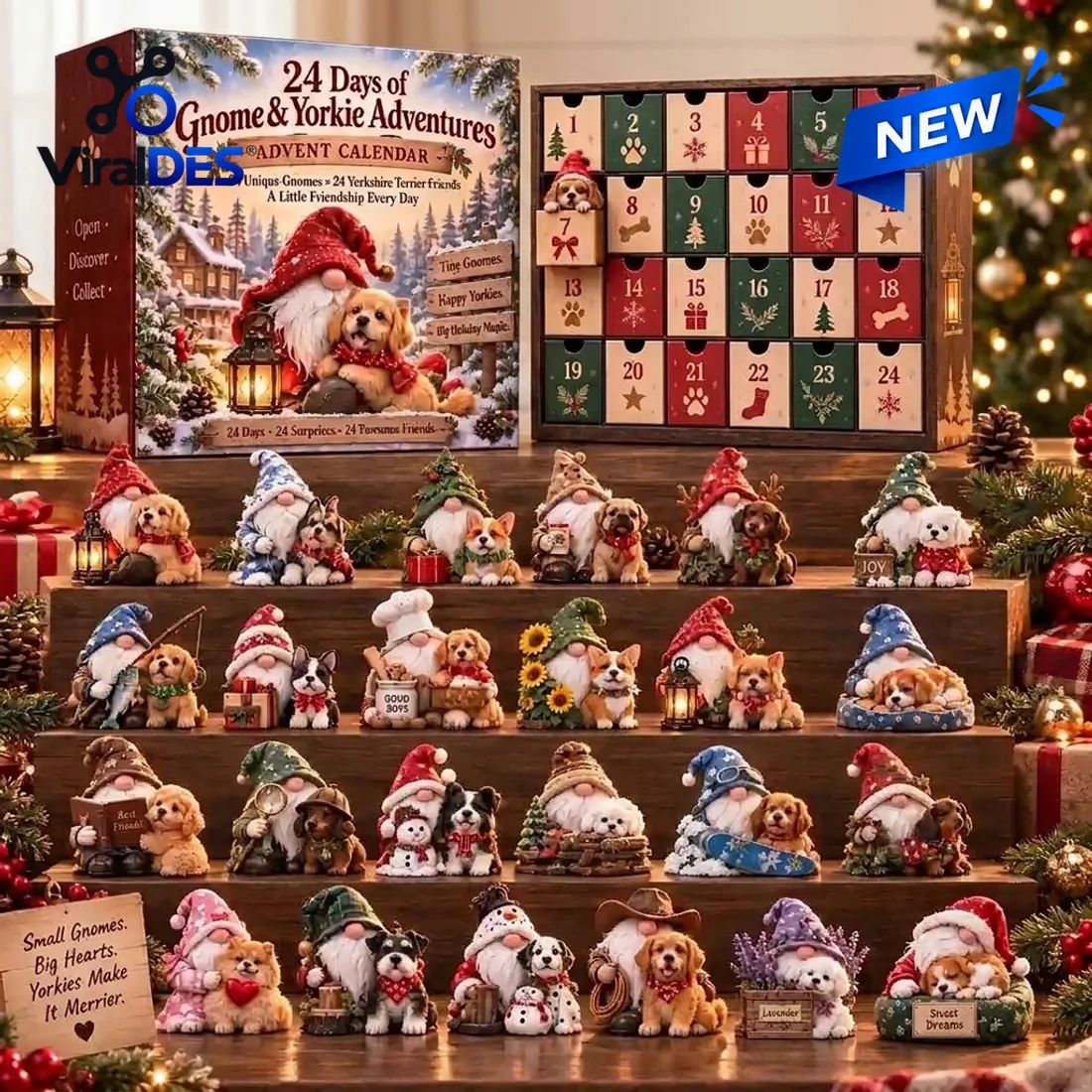 24 Days of Gnomes & Yorkie Adventures Advent Calendar 24 Days of Gnomes & Yorkie Adventures Advent Calendar