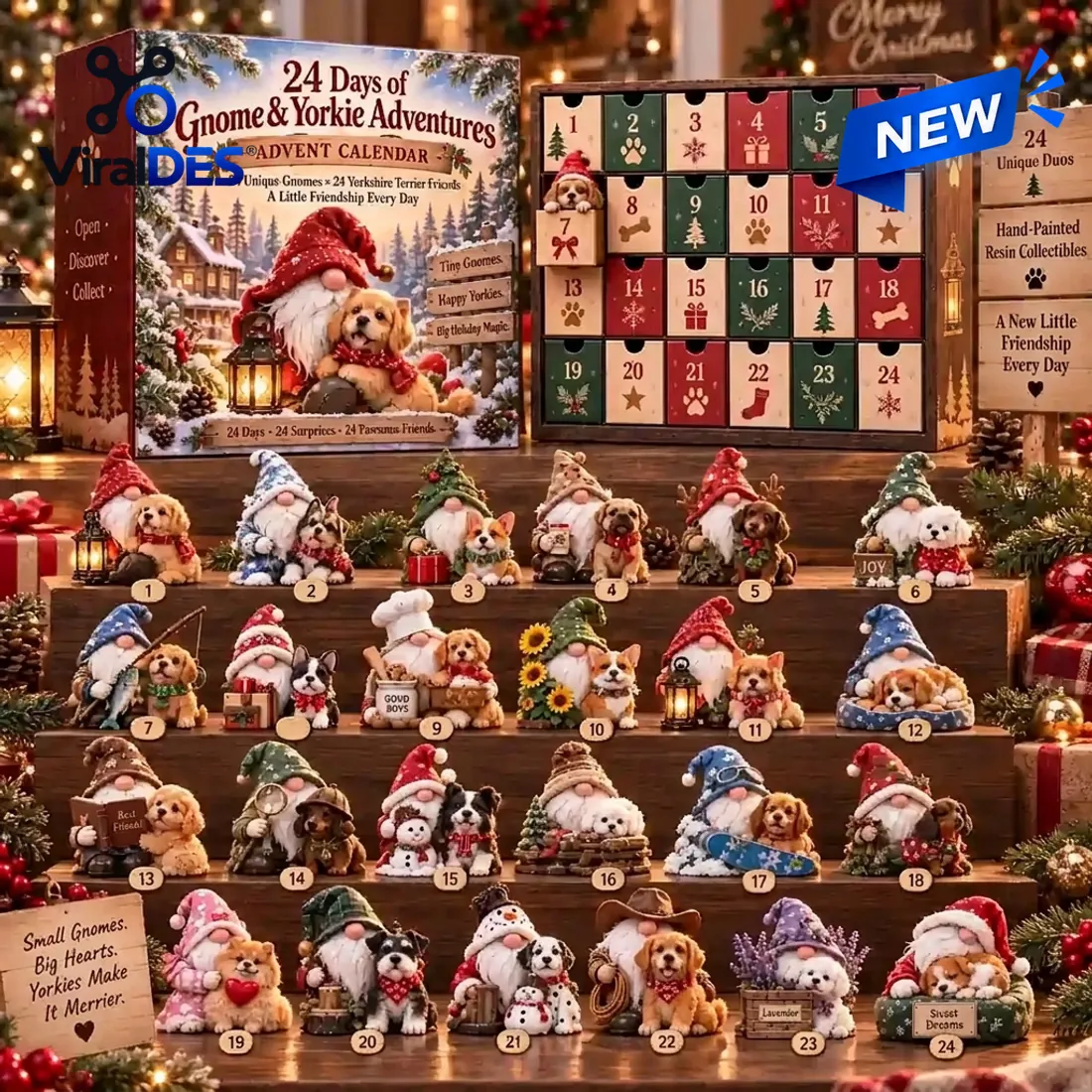 24 Days of Gnomes & Yorkie Adventures Advent Calendar 24 Days of Gnomes & Yorkie Adventures Advent Calendar