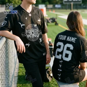 Las Vegas Raiders Fourth Wing Day Football Jersey