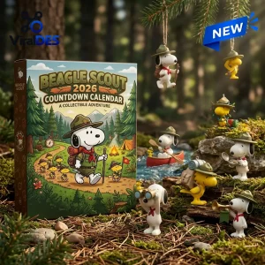 Peanuts Snoopy Beagle Scout 2026 Advent Calendar