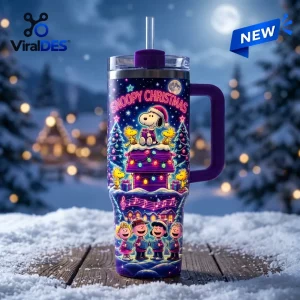 Snoopy Christmas Winter Snow 40oz Tumbler Snoopy Christmas Winter Snow 40oz Tumbler