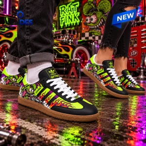 Rat Fink Hot Rod Black Samba Shoes