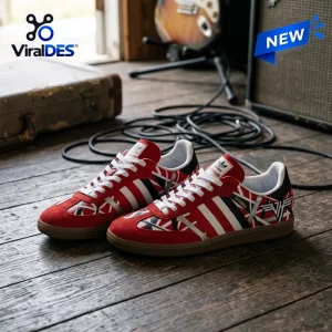 Adidas Samba Van Halen Custom Sneakers