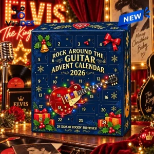 Elvis Presley Rock Around The Guitar Advent Calendar