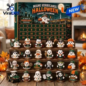 Miami Hurricanes Halloween Advent Calendar Miami Hurricanes Halloween Advent Calendar