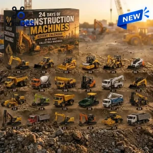Heavy Equipment Die-Cast Advent Calendar 2026
