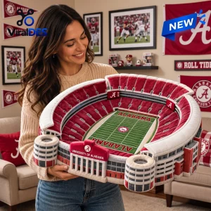 University of Alabama Crimson Tide Plush Stadium Pillow