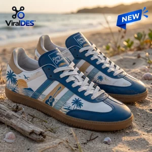 Kenny Chesney Blue Samba Sneakers Kenny Chesney Blue Samba Sneakers