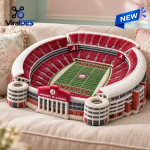 University of Alabama Crimson Tide Plush Stadium Pillow University of Alabama Crimson Tide Plush Stadium Pillow
