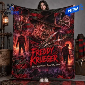 Freddy Krueger Nightmare Fleece Blanket