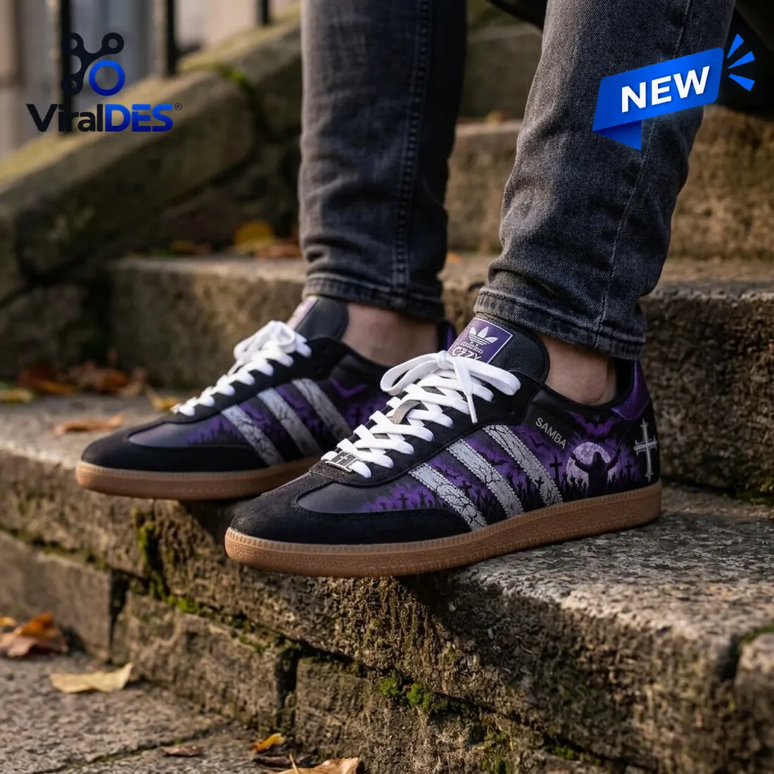 Adidas Ozzy Osbourne Samba Shoes Urban Streetwear View