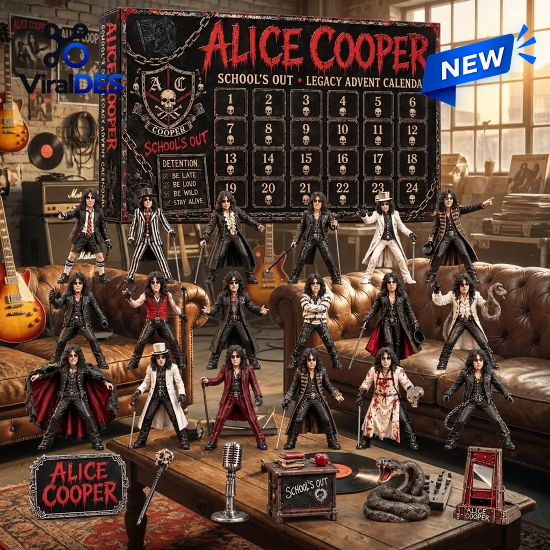Alice Cooper School’s Out Legacy Advent Calendar Alice Cooper School’s Out Legacy Advent Calendar