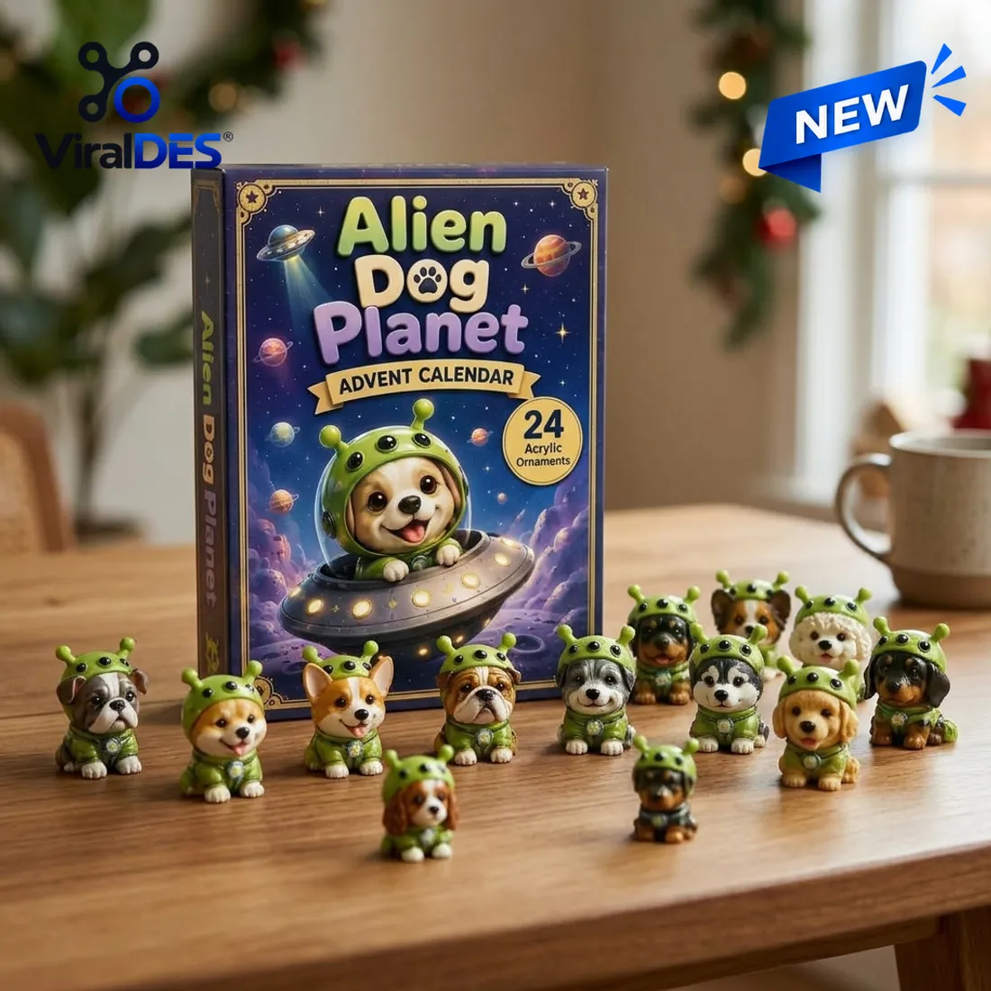 Alien Dog Planet Advent Calendar Alien Dog Planet Advent Calendar