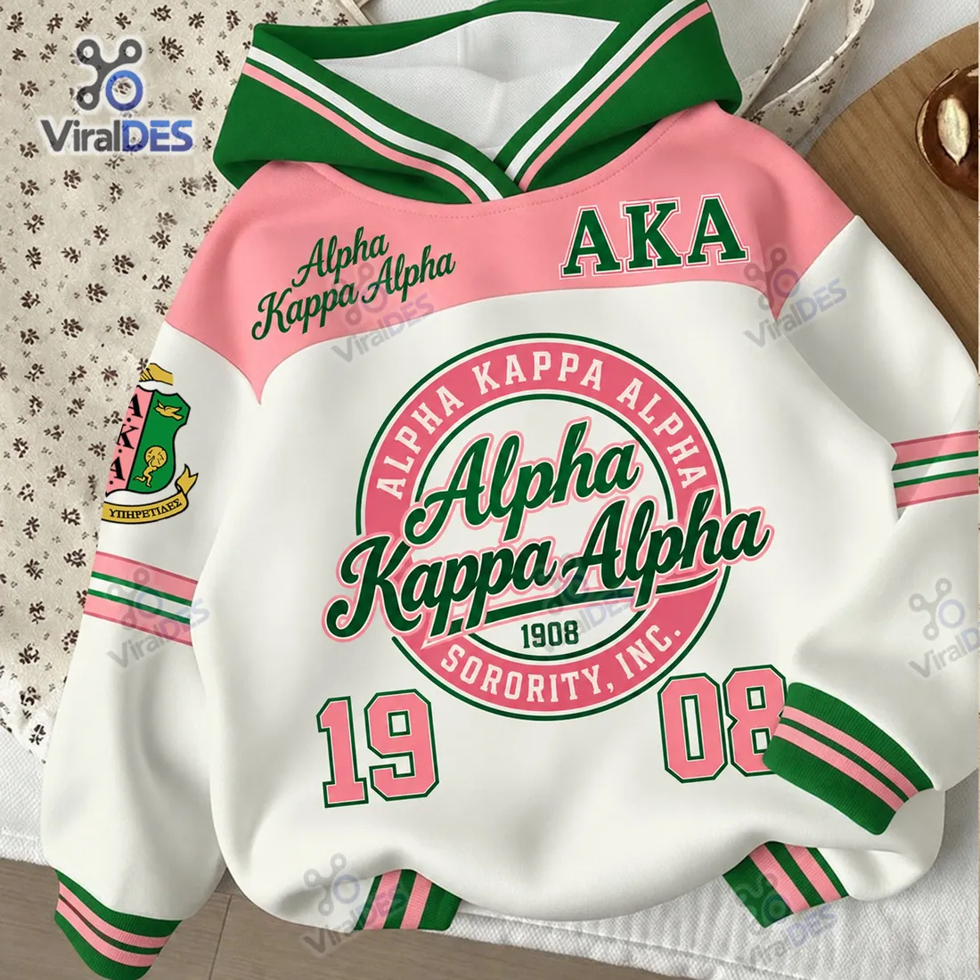 Alpha Kappa Alpha Sorority Hoodie Alpha Kappa Alpha Sorority Hoodie