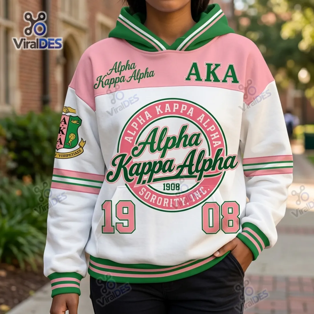 Alpha Kappa Alpha Sorority Hoodie Alpha Kappa Alpha Sorority Hoodie
