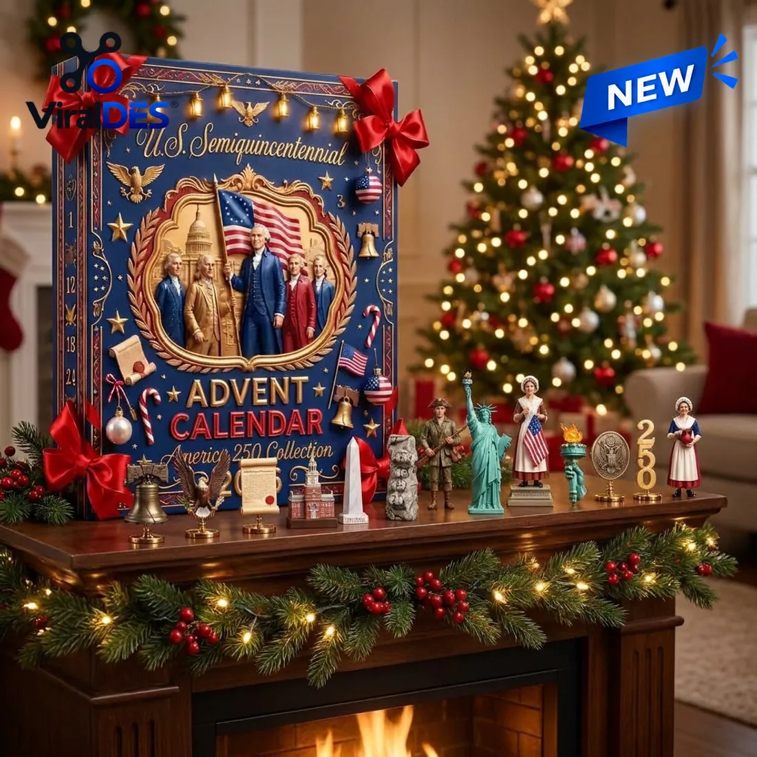 America 250 Semiquincentennial 2026 Advent Calendar America 250 Semiquincentennial 2026 Advent Calendar