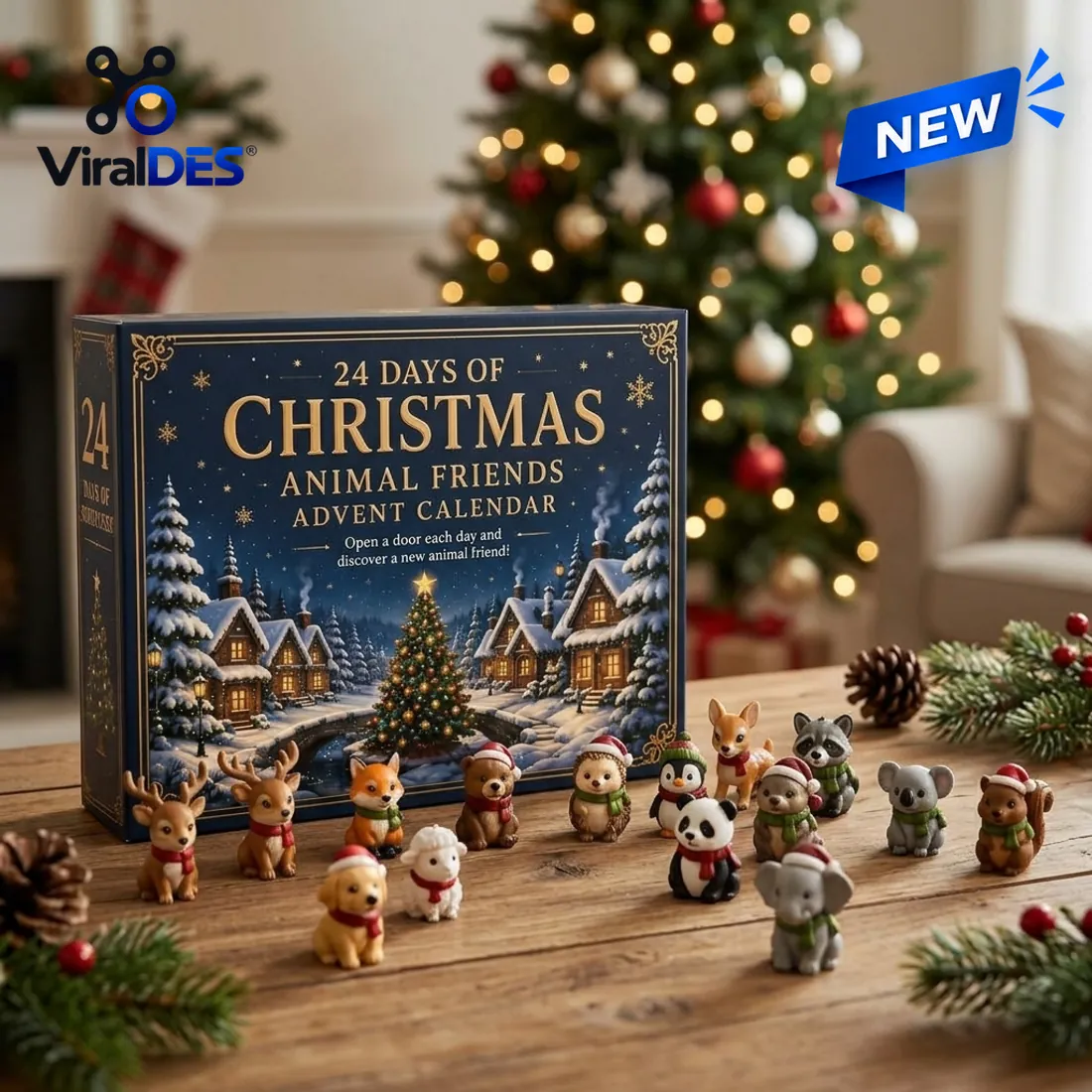 Animal Friends Christmas Advent Calendar Animal Friends Christmas Advent Calendar