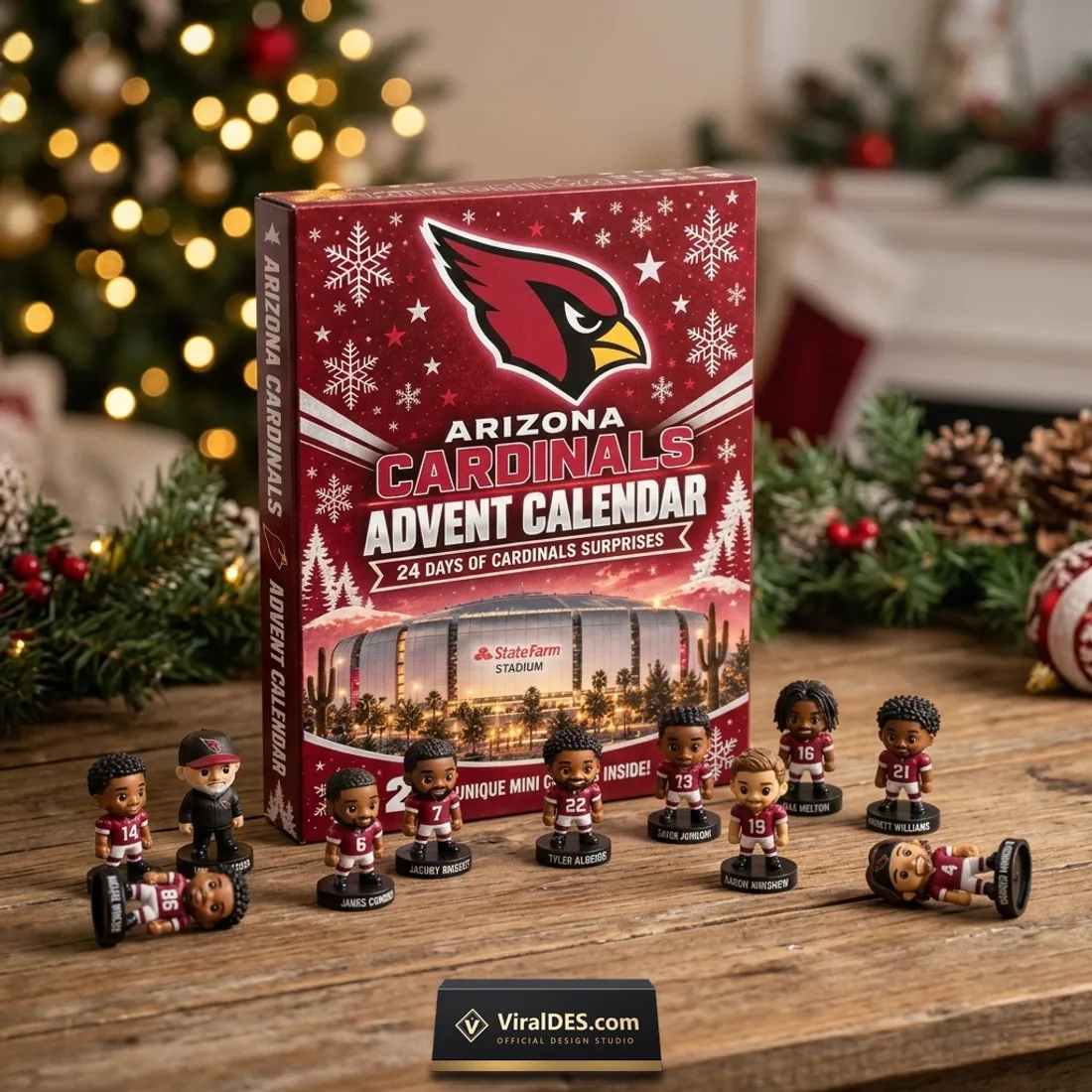 Arizona Cardinals 2026 Advent Calendar Arizona Cardinals 2026 Advent Calendar