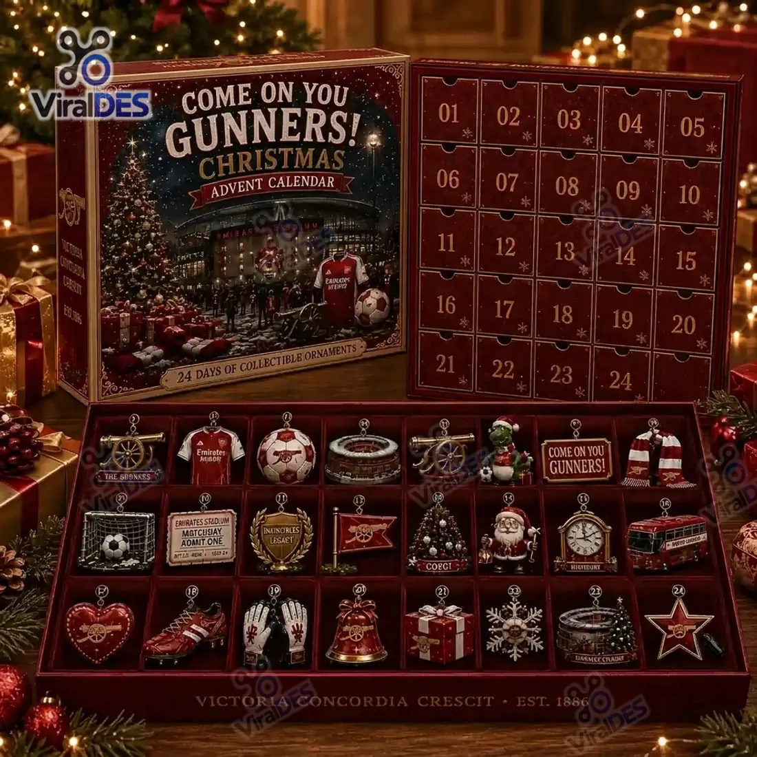 Arsenal Christmas Advent Calendar 2026 Arsenal Christmas Advent Calendar 2026