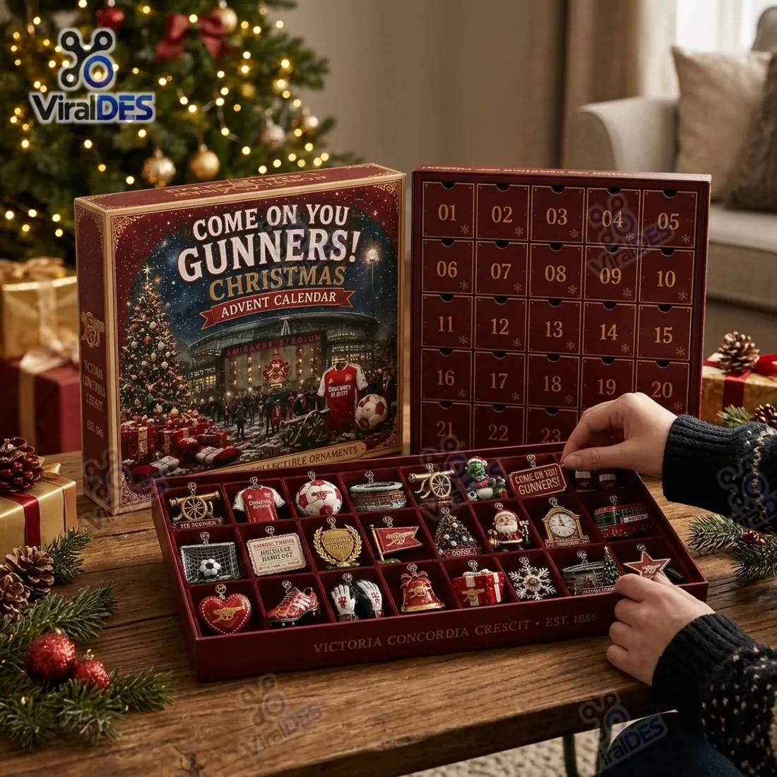 Arsenal Christmas Advent Calendar 2026 Arsenal Christmas Advent Calendar 2026