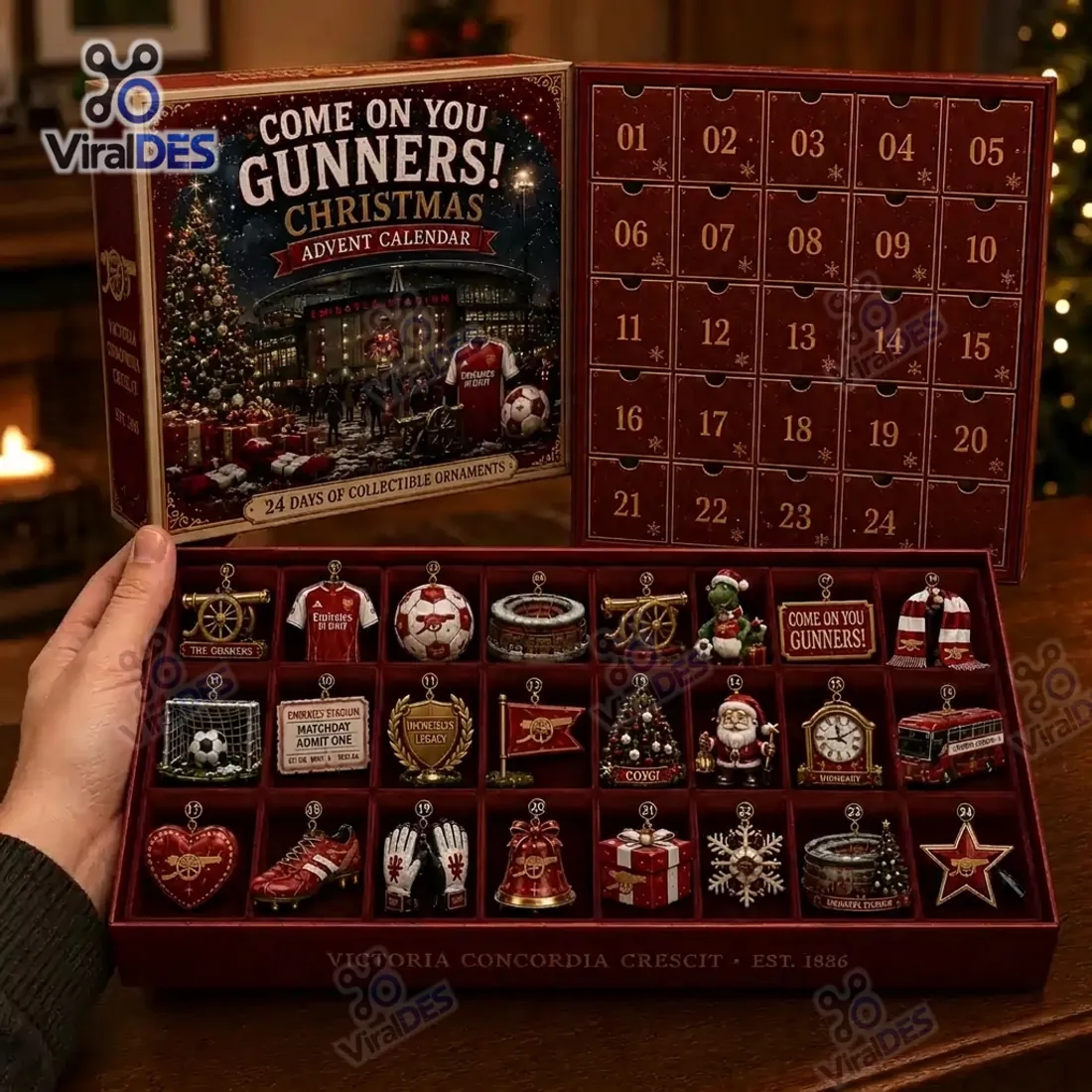 Arsenal Christmas Advent Calendar 2026 Arsenal Christmas Advent Calendar 2026