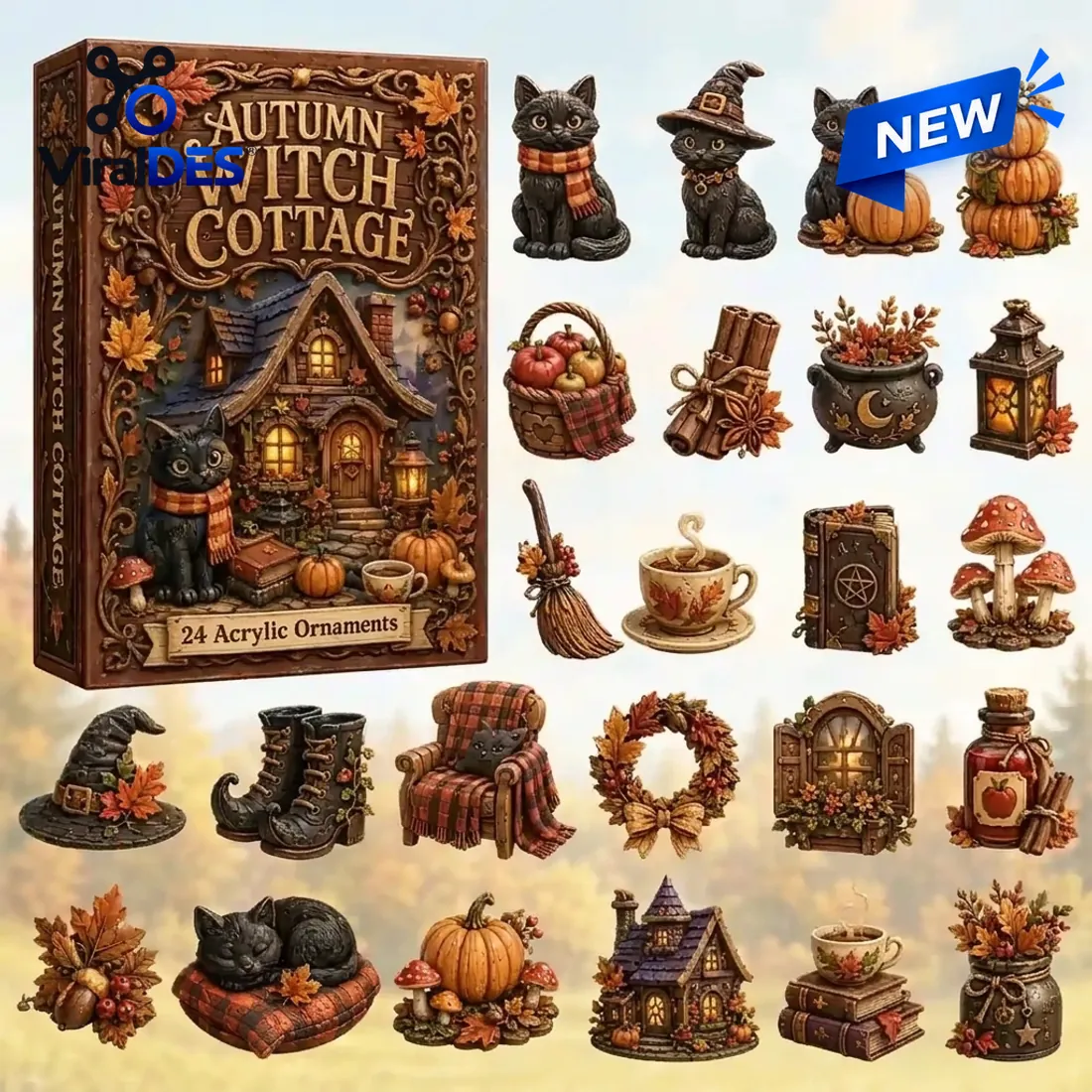 Autumn Witch Cottage Advent Calendar Autumn Witch Cottage Advent Calendar