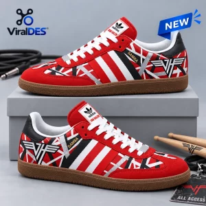Adidas Samba Van Halen Custom Sneakers Adidas Samba Van Halen Custom Sneakers
