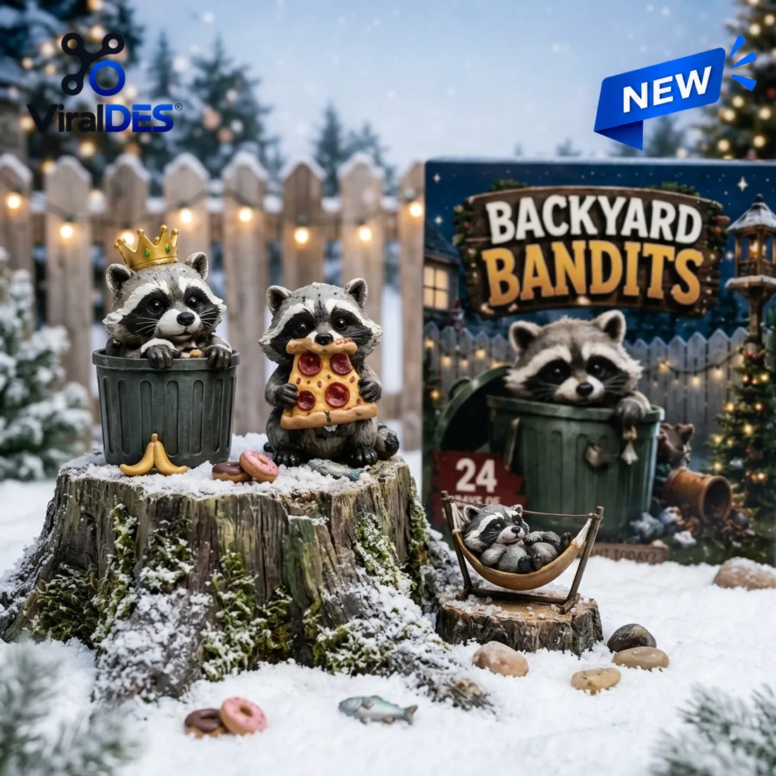 Backyard Bandits Raccoon Advent Calendar Backyard Bandits Raccoon Advent Calendar